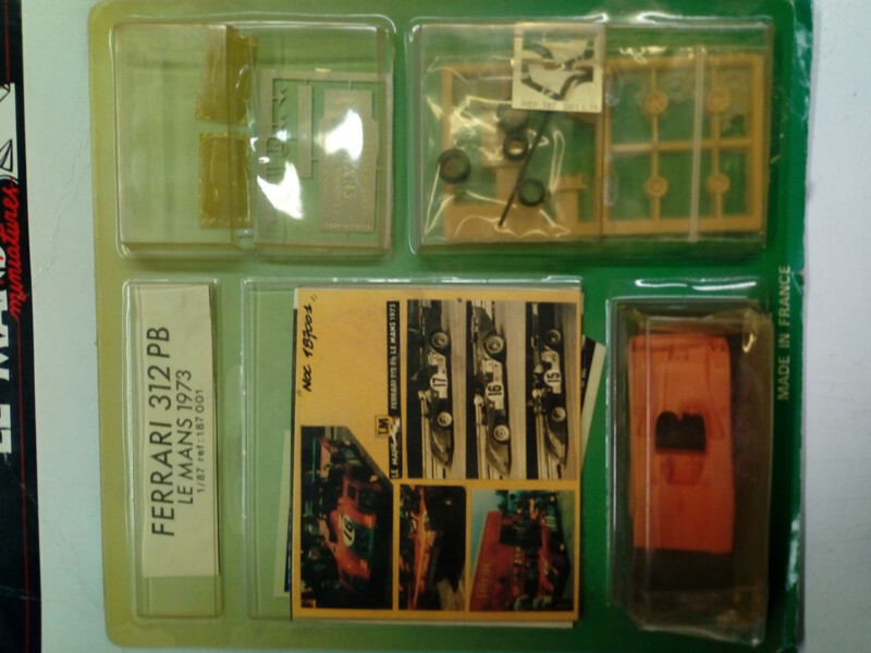 LE MANS MINIATURES LM187001K FERRARI 312 PB LE MANS 1973