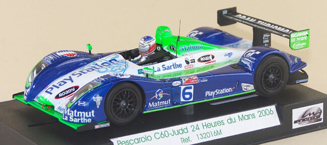 LE MANS MINIATURES LM132016-16M PESCAROLO C60-JUDD N.16 LE MANS 2006