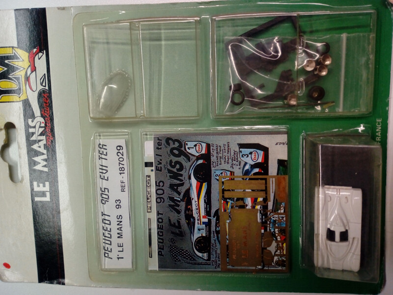 LE MANS MINIATURES LM187029KP PEUGEOT 905 EV11 TER WINNER LE MANS 1993