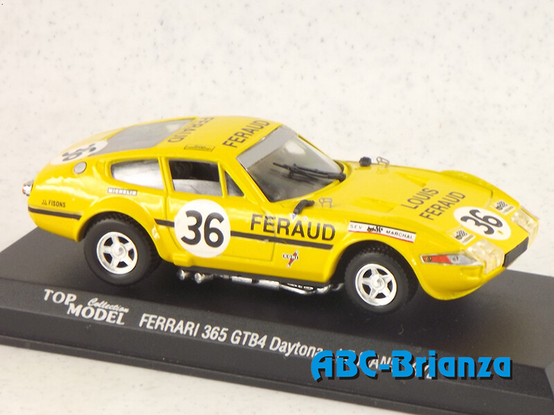 TOP MODEL TMC008 Ferrari 365 GTB4 DAYTONA Le Mans 72 n.36