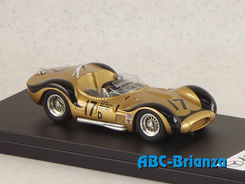 JFB JFB001 MASERATI TIPO 61 BIRDCAGE  CH. 2452 Bob HARRIS # 17  Riverside Cal Club 1963
