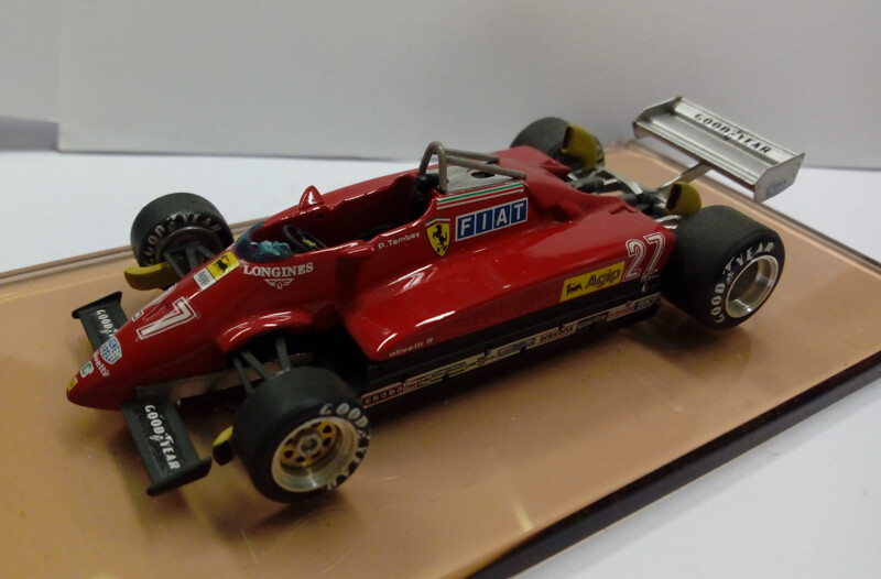 TRON KIT TRMMK11 FERRARI 126 C2 # 27 1° TAMBAY GERMANY 1982