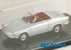 STARLINE MODELS LUX B 505222 ABARTH 850 CABRIOLET OPEN SILVER