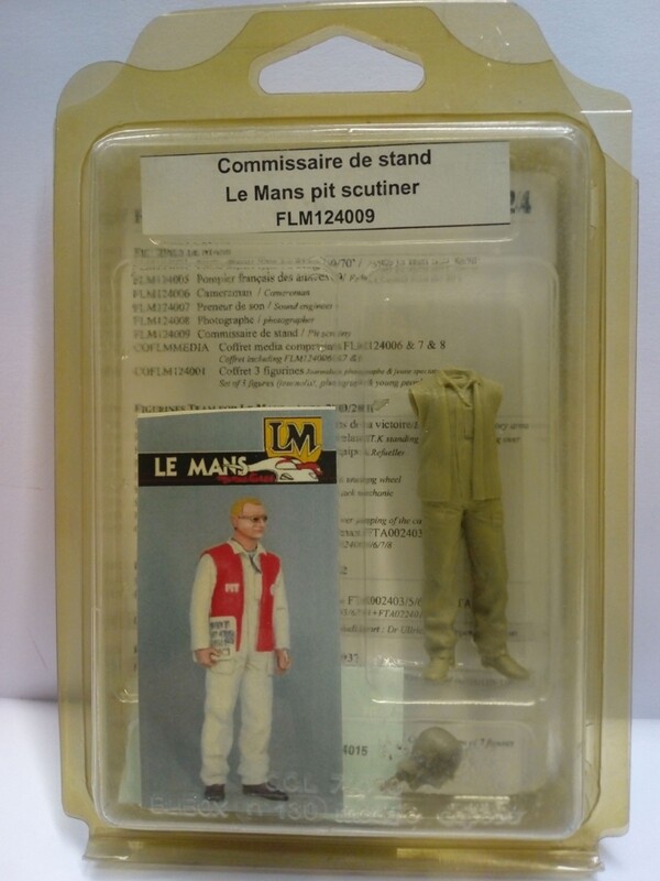 LE MANS MINIATURES LMFLM124009K COMMISSARIO DI STAND- PT SCRUTINY - KIT