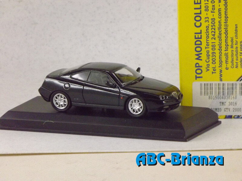 TOP MODEL TMC3016 ALFA ROMEO GTV 2000 STREET TOP MODEL METAL BLACK