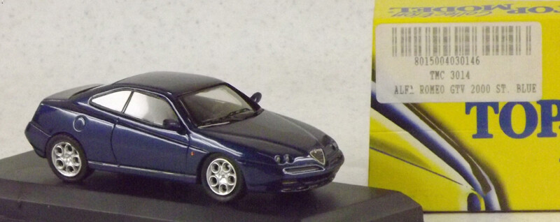 TOP MODEL TMC3014 ALFA ROMEO GTV 2000 STREET METAL BLUE