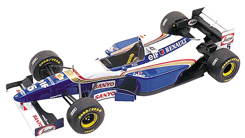 TAMEO TMK198 WILLIAMS FW17 HILL-COULTHARD