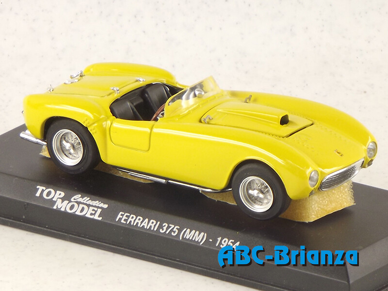 TOP MODEL TMC001Y FERRARI 375 MM 1954 YELLOW