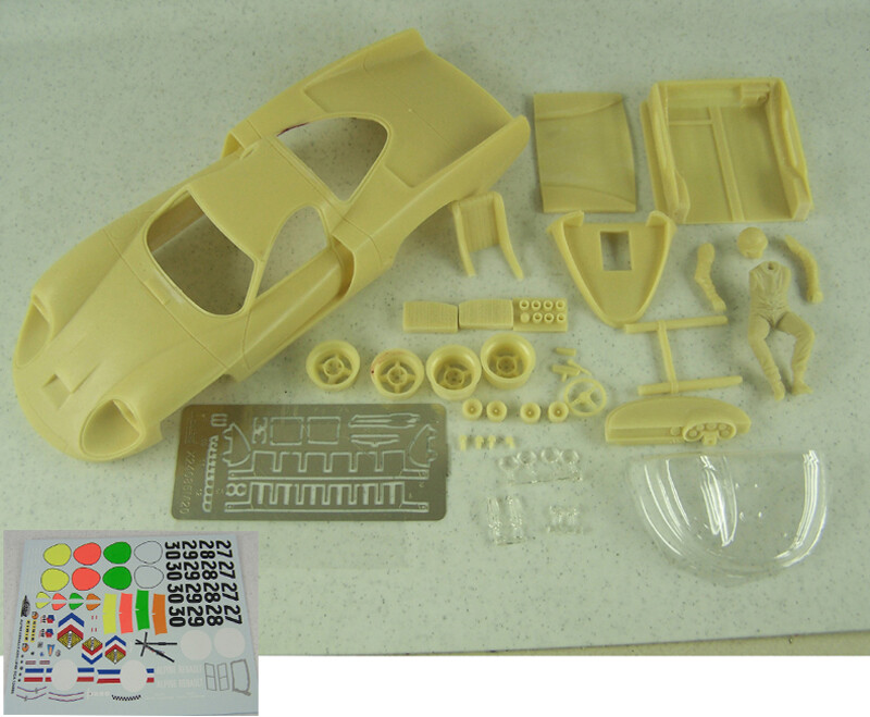 LE MANS MINIATURES LMSLOT124001-28K ALPINE RENAULT  A220 LE MANS 1968 #28
