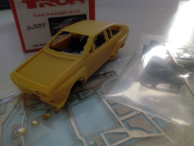 TRON KIT  TRK267 ALFA ROMEO GT GR2 4° CLASS RALLY 4 REGION I# 8 SVIZZERO