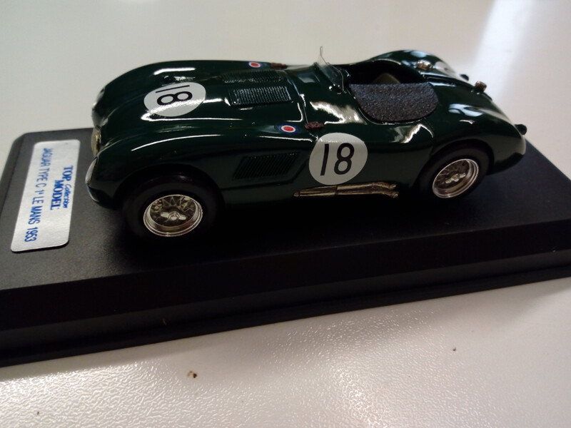 TOP MODEL TMC030 Jaguar C-TYPE Winner Le Mans 1953 n.18