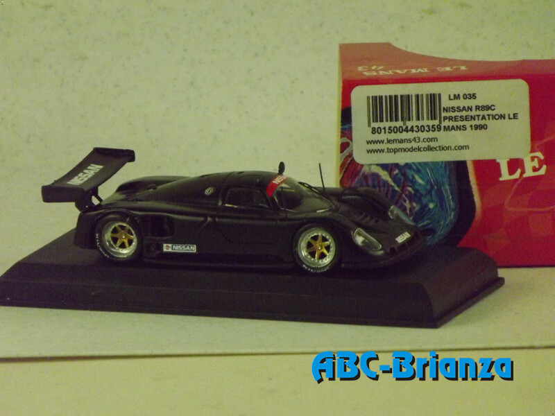 TOP MODEL TMCLM035 NISSAN R89C PRESENTATION LE MANS 1990