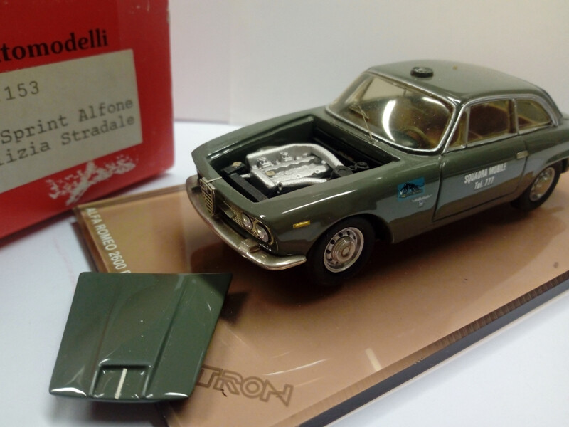 TRON KIT TRM153 ALFA ROMEO 2600 SPRINT ALFONE 01962 POLIZIA STRADALE