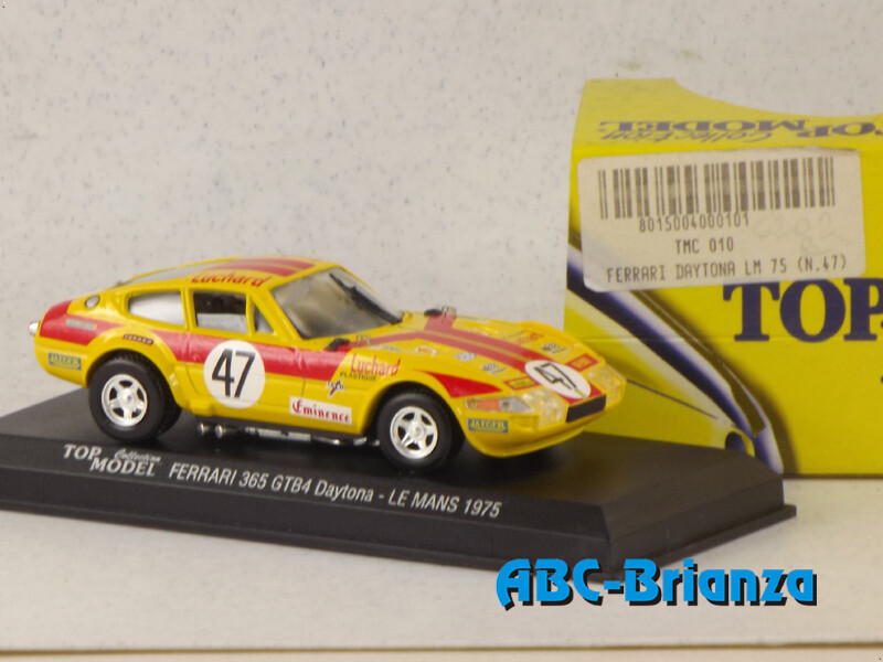 TOP MODEL TMC010 Ferrari 365 GTB4 DAYTONA Le Mans 75 n.47