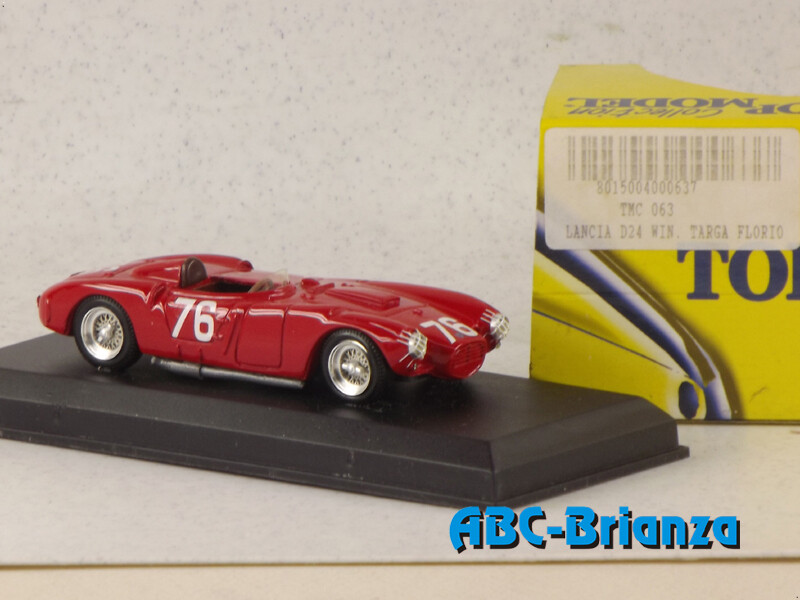 TOP MODEL TMC063 LanciaD24 1954  Targa Florio n.76