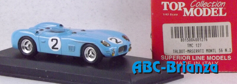 TOP MODEL TMC 127 Talbot-Maserati Montlhery 1956 n.2