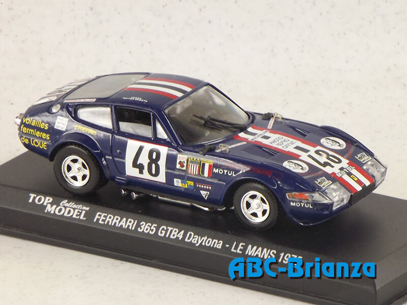 TOP MODEL TMC007 Ferrari 365 GTB4 DAYTONA Le Mans 75 n.48