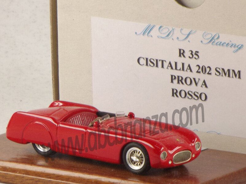 MDS R35 CISITALIA 202 SMM PROVA RED