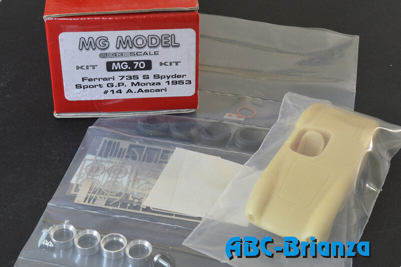 MG MODEL MGK070 FERRARI 735 S SPIDER SPORT GP.MONZA 1953 # 14 A. ASCARI