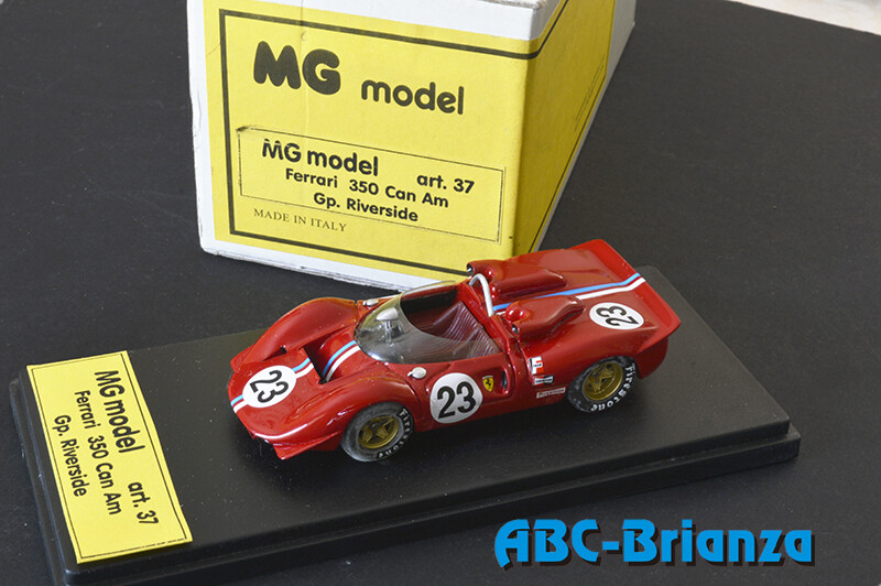 MG MODEL MGM037 FERRRARI 350 CAN AM GP RIVERSIDE