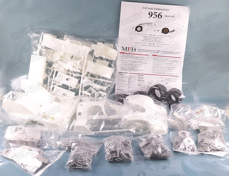 MODEL FACTORY HIRO MFH465 PORSCHE 956 SHORT  1984 #7 PESCAROLO-JOHANSSON-SENNA
