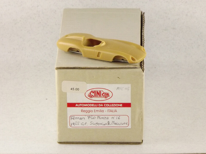 MINICAR MICK06 FERRARI 750 MONZA G.P. SUPERCORTEMAGGIORE '55 HAWTHORN - MAGLIOLI
