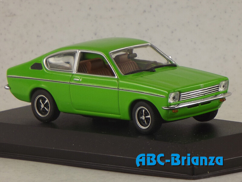 MINICHAMPS MMCHMPS620  Opel Kadett C Couple 1973-77 Green