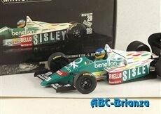 MINICHAMPS 181860020 BENETTON BMW B186 GERARD BERGER 1986 #20