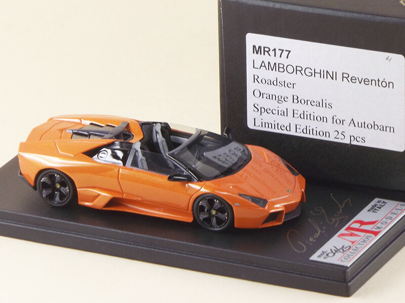 MR COLLECTION MR177 LAMBORGHINI REVENTON ROADSTER ORANGE BOREALIS