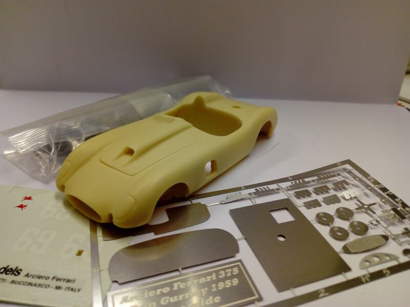 MARSH MODEL​ MSHK070 KIT 1959 ARCIERO FERRARI 375 D.GURNEY