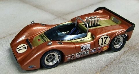 MARSH MODEL  MSHK278-17 McLaren M6B R. Goldleaf Mont Tremblant 1970 rtd # 17