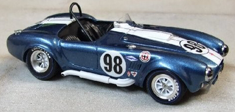 MARSH MODEL MSHKMM286-98 Cobra 427 Ken Miles 1965  Riverside1965 # 98