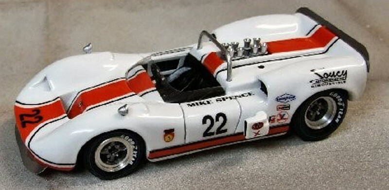 MARSH MODEL MSHK288-22 McLaren M1B Mike Spence  Las Vegas Canam 1967 # 22