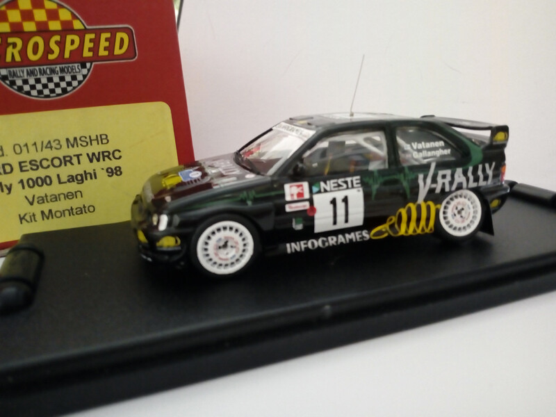 MICROSPEED MSPM011-43 FORD ESCORT WRC RALLY 1000 LAGHI 1998 VATANEN  #11
