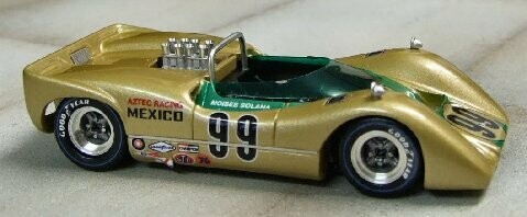 MARSH MODEL  MSHK278-99 McLaren M6B M. Solana URSCC Laguna Seca 1968 #99