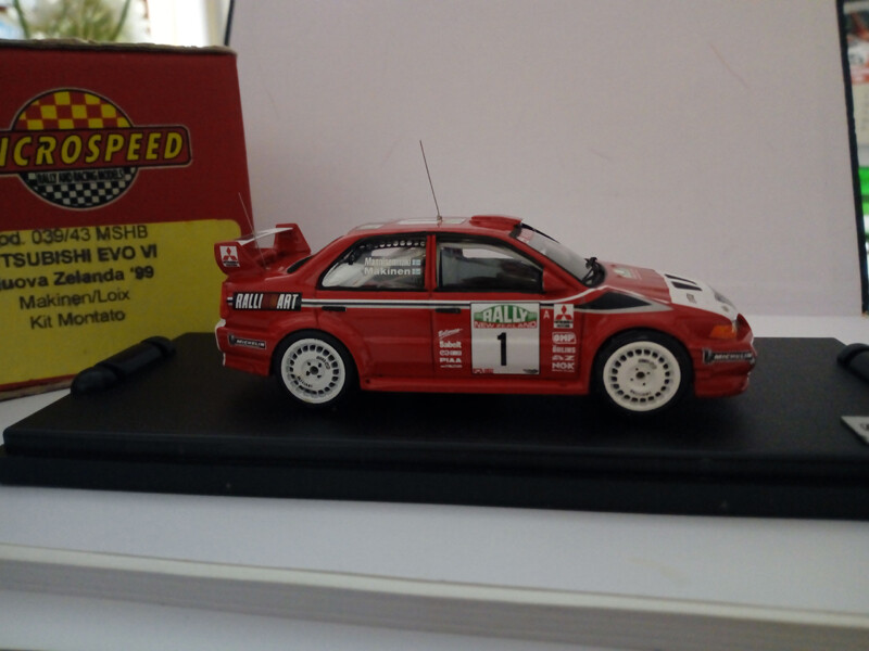 MICROSPEED MSPM039-43 MITSUBISHI EVO VI NUOVA ZELANDA 1999 MAKINEN-LOIX #1