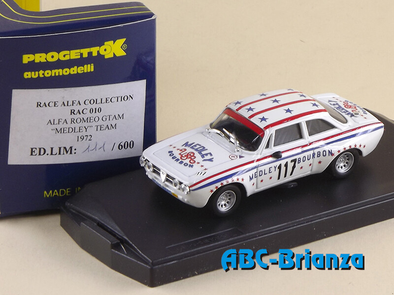 PROGETTO K PKRAC010 ALFA ROMEO GTAM MEDLEY TEAM