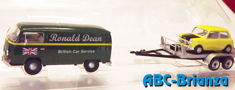 PREMIUM CLASSIXXS11264 VW T2a ANHANGER-MINI MKI BRITISH CAR SERVICE