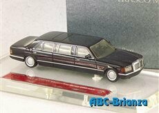 PMC PAUL MODEL COLLECTIBLES PMC TRASCO MERCEDES BENZ 500 SEL  LIMOUSINE 1989