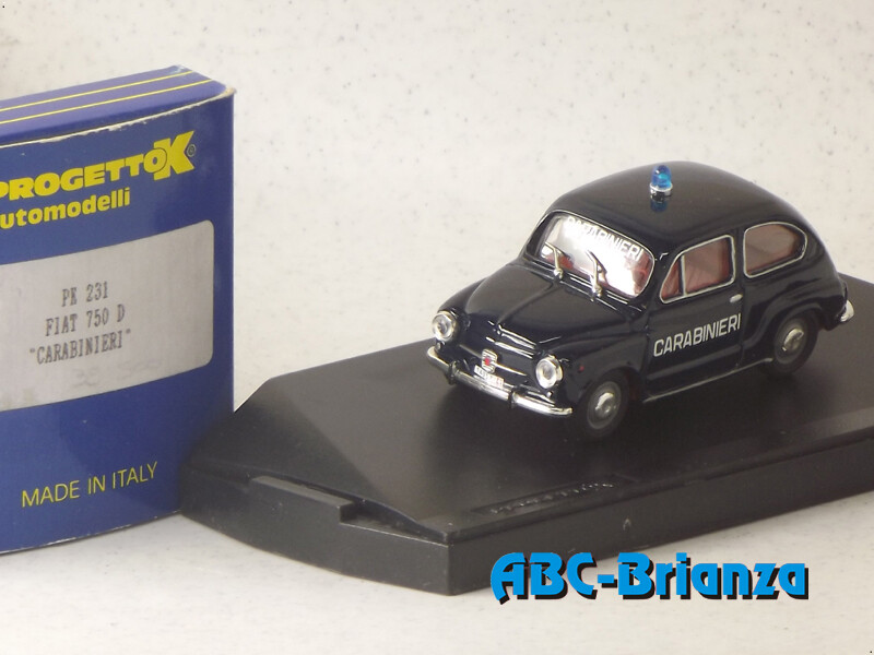 PROGETTO K PK0231 FIAT 750 D CARABINIERI