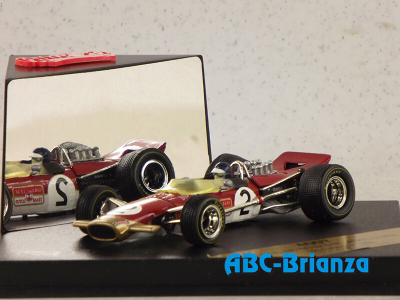 QUARTZO QUZ4007 Lotus 49B ''Gold Leaf'' Jackie Oliver Belgian G.P. 1968