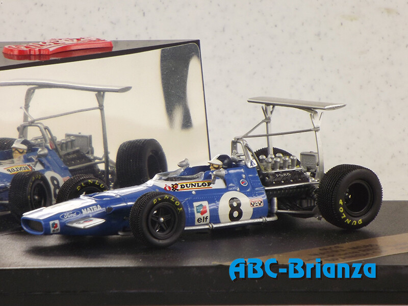 QUARTZO QUZ4016 MATRA MS80 JEAN-PIERRE BELTOISE SPANISH GP 1969