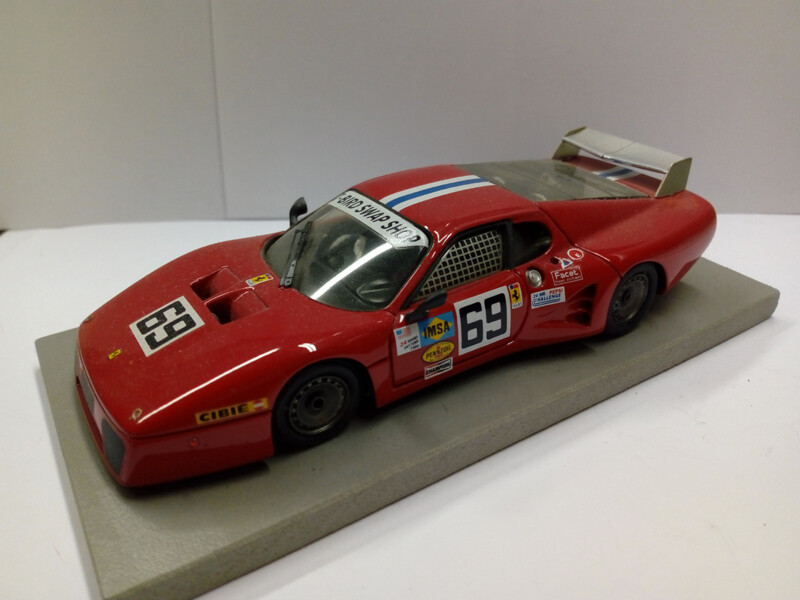 REMEMBER REM069 TAVARCO BY REMEMBER  FERRARI 512 BB #69 DAYTONA 1980 DELAUNAY-HANN-DIEDONNE'