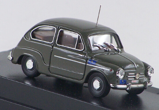 PROGETTO K PK0158 - FIAT 600 D POLIZIA STRADALE 1960