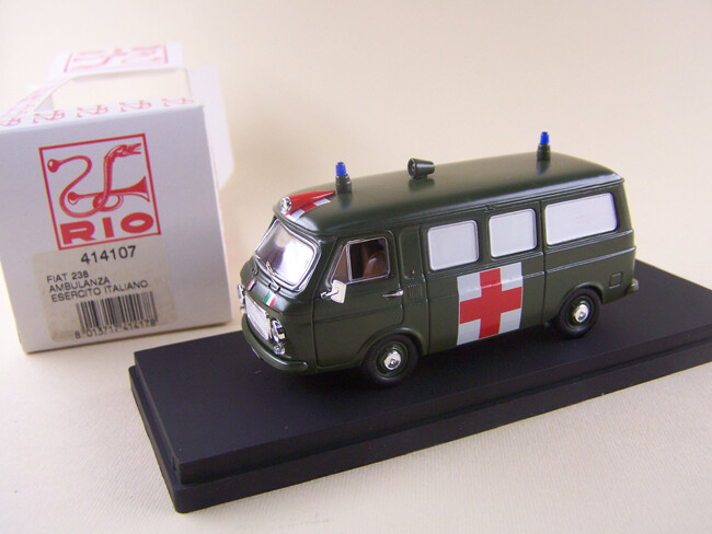 RIO MODEL RIO414107 FIAT 238 - Ambulanza Esercito Italiano