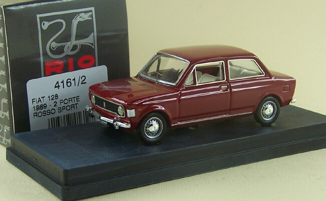 RIO MODEL RIO4161/2 FIAT 128 Due Porte 1969 - Rosso Sport