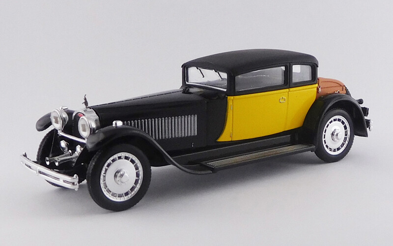 RIO MODEL RIO4226E BUGATTI 41 Royale Weymann 1929 - Gialla e nera Yellow-black Verisione economica / Cheap ve