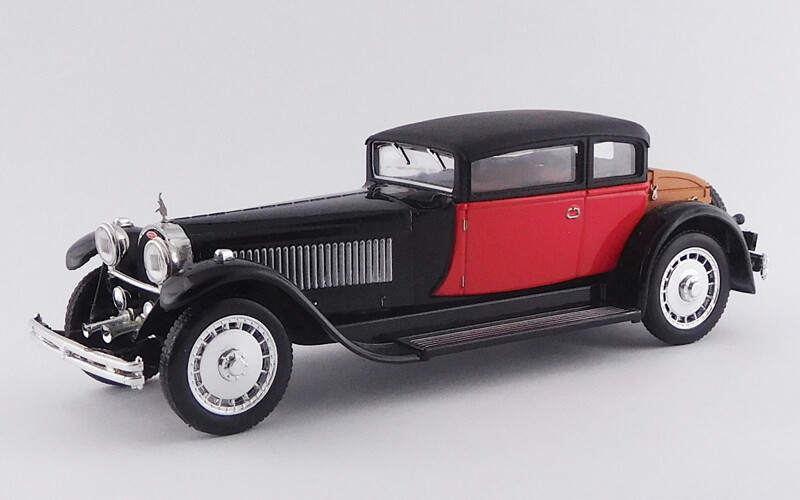 RIO MODEL RIO4227E BUGATTI 41 Royale Weymann 1929 - Nera-rossa--Black-red - Verisione economica / Cheap versi