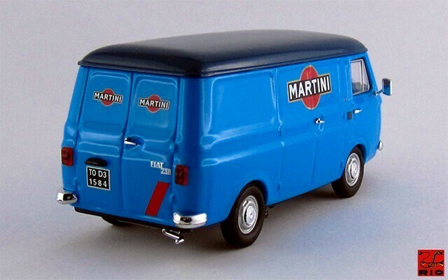 RIO MODEL RIO4327 FIAT 238 – Martini 1970