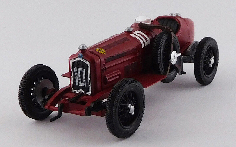 RIO MODEL RIO4338-2 ALFA ROMEO P3 Targa Florio 1934 Achille Varzi #10 WINNER